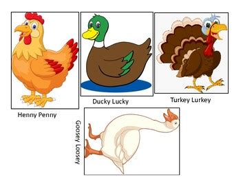Henny Penny Characters Printable